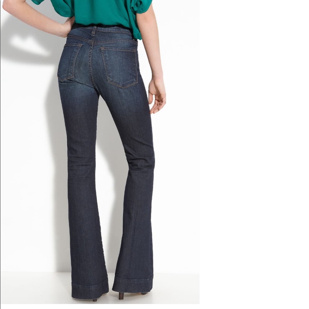 J. Brand Monaco Hi Waist Flare Jean 27